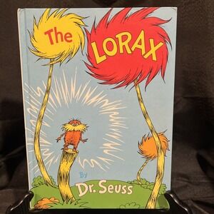 Vintage Dr. Seuss "The Lorax" 1971 Hardcover Book, Random House Children's Book